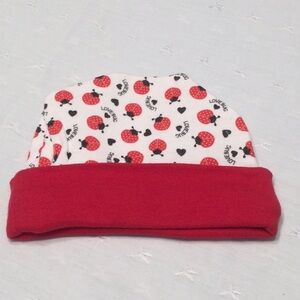 Love Bug Baby Beanie 100% Cotton NWOT​